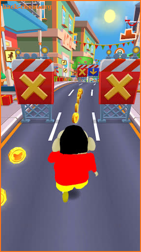 Super Shinchan Boy Run Subway screenshot