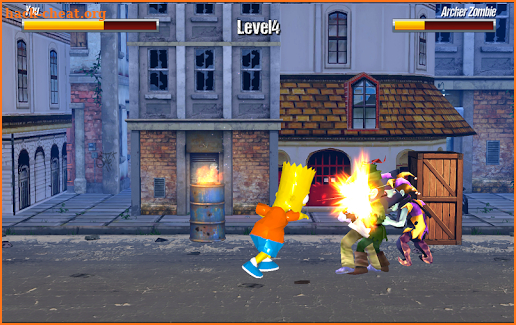 Super Simpsons Battle 3D screenshot