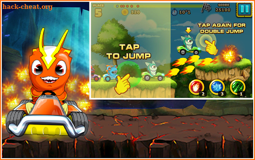 Super Slugs Racing Battle screenshot