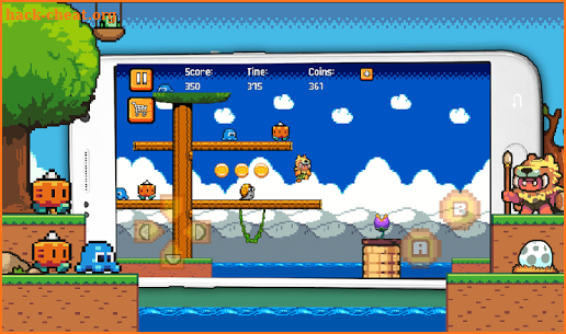 Super Smash: Adventure Island Bros screenshot