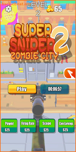 Super Sniper 2: Zombie City screenshot