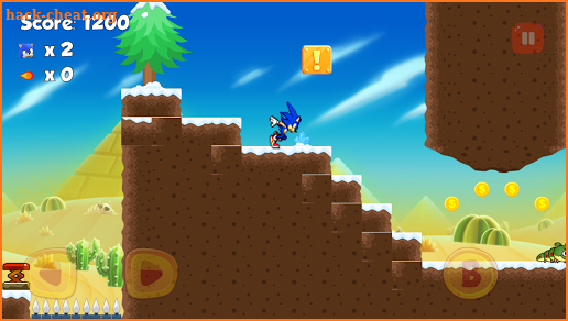 Super Sonic Adventure Games Free Run Kids screenshot
