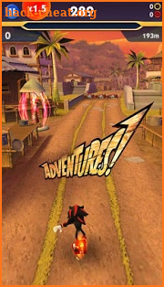 Super Sonic Boom Rush Adventure 3D screenshot