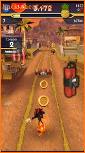 Super Sonic Boom Rush Adventure 3D screenshot