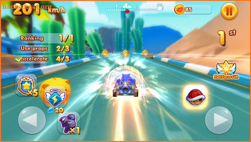 Super Sonic Kart Racing screenshot