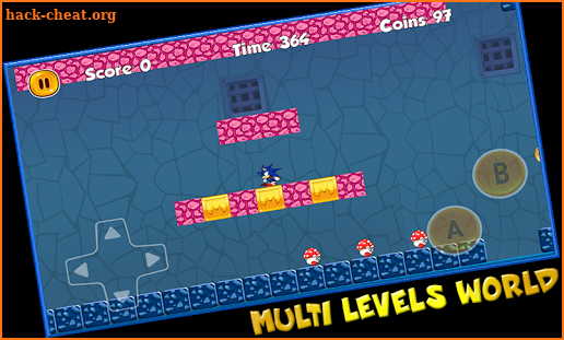 Super Sonic World Dash Adventure screenshot