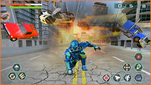 Super Speed Rope Hero : Flying Superhero Games screenshot
