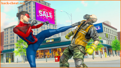 Super Spider: Flying Hero Girl screenshot