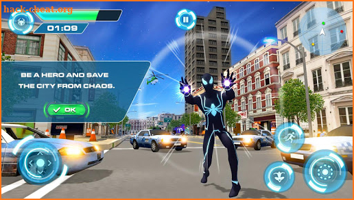 Super Spider Hero Fighting Incredible Crime Battle screenshot