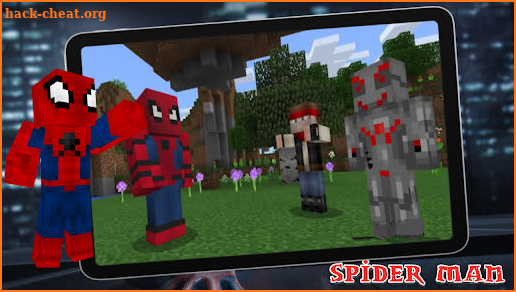 Super Spider-Man Mod Minecraft screenshot