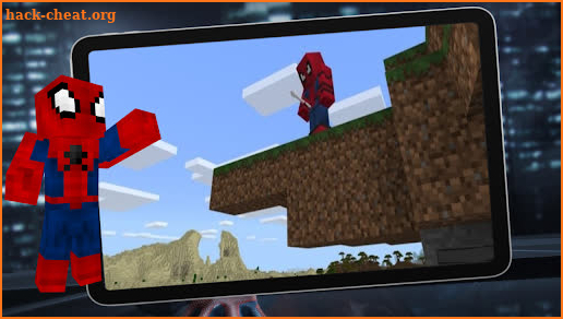 Super Spider-Man Mod Minecraft screenshot