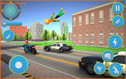 Super Spider Stickman speed Hero Game screenshot