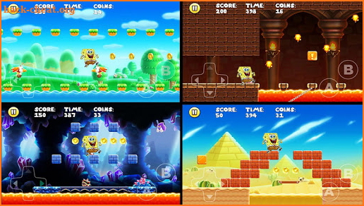 super spongebob games world subway adventure screenshot