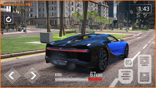 Super Sport Car Bugatti Chiron screenshot