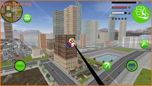 Super Stick Bros Stickman Rope Hero Gangstar Crime screenshot