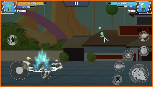 Super Stick Warrior - Dragon Fight screenshot