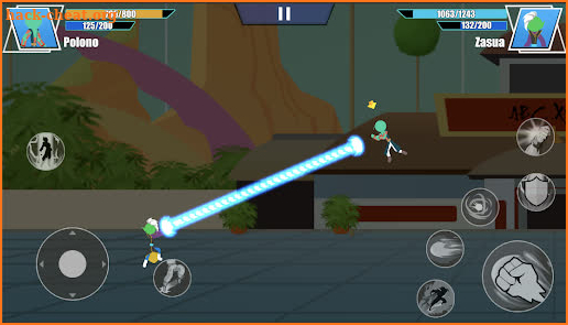 Super Stick Warrior - Dragon Fight screenshot
