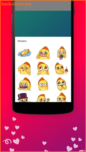 Super Stickers for Instagram Profile screenshot