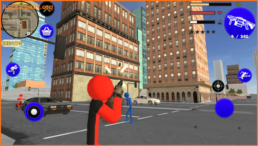 Super Stickman Rope Hero Strange Gangster Vegas screenshot