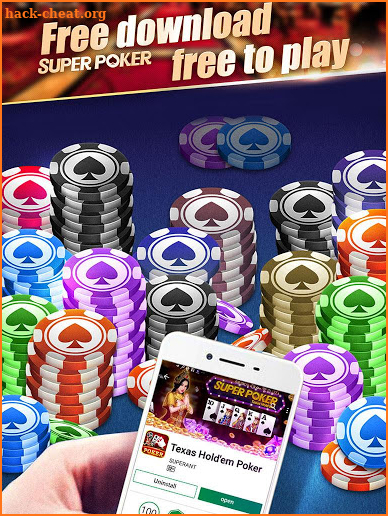 Super Texas Poker--Best Free Texas Hold'em poker screenshot