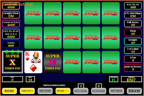 Super Times Pay Poker screenshot