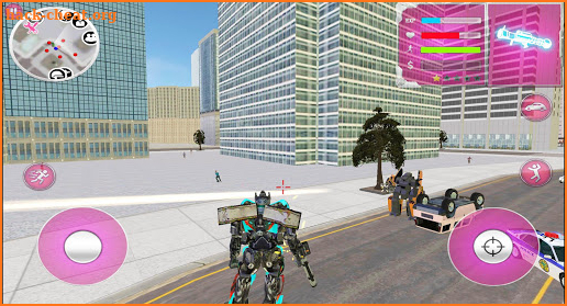 Super Truck Transform futuristic Supercar screenshot
