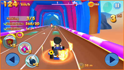Super Vir the Robot :Kart Race screenshot