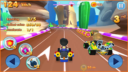 Super Vir the Robot :Kart Race screenshot
