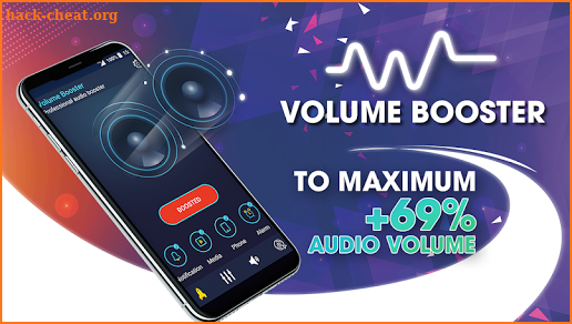 Super Volume Booster: Bass Booter for Android 2019 screenshot