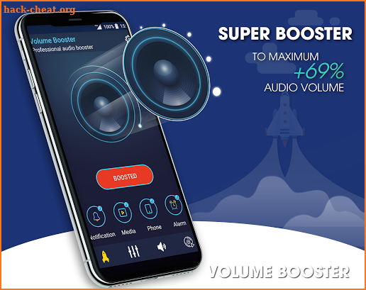 Super Volume Booster: Bass Booter for Android 2019 screenshot