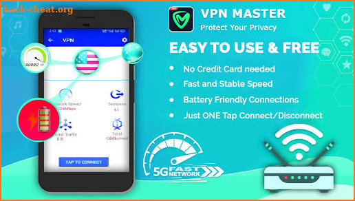 Super VPN - Free VPN Proxy Server & Fast VPN screenshot
