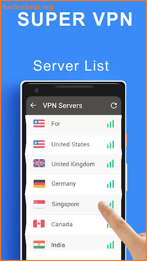 Super VPN Turbo Master: Unlimited VPN Hotspot screenshot
