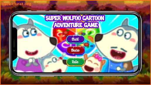 Super Wolfoo Adventure : Games for Heros screenshot