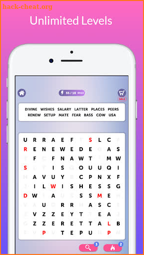 Super Word Search Puzzle: Ads Free screenshot
