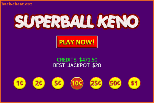 Superball Keno - Super 4x screenshot