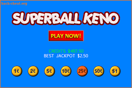 Superball Keno - Super 4X Jackpots screenshot