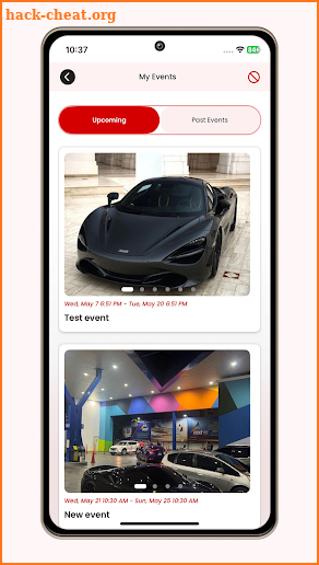 Supercar Connect screenshot