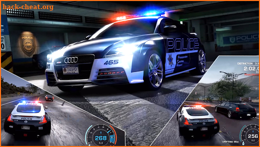 Supercar Racing vs Police Car Game screenshot