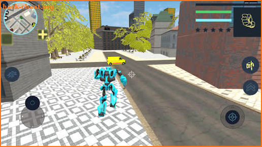 Supercar Robot Car Super Transform Futuristic Wars screenshot