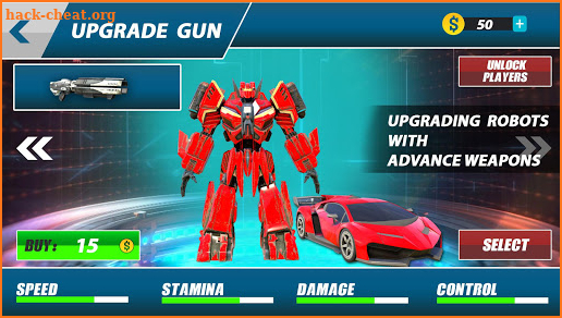SuperCar Robot Transforme : Super Robot Car game screenshot