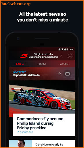 Supercars Official App screenshot