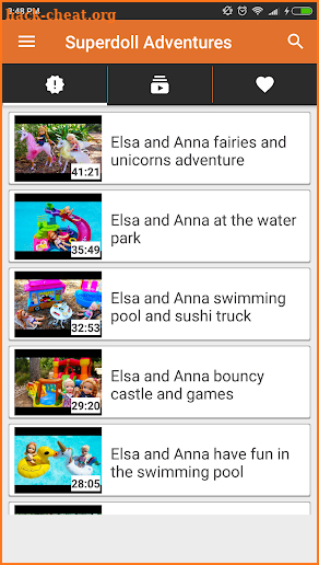 Superdoll Elsa & Anna Adventures Videos screenshot