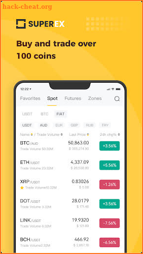 SuperEx: Buy Bitcoin & Crypto screenshot