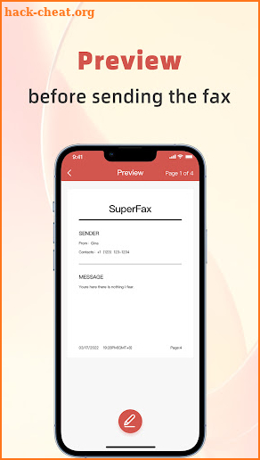 SuperFax-Send Unlimited Faxes screenshot