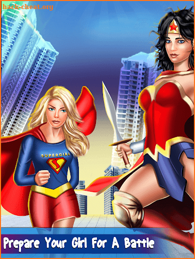 Supergirl Dressup screenshot