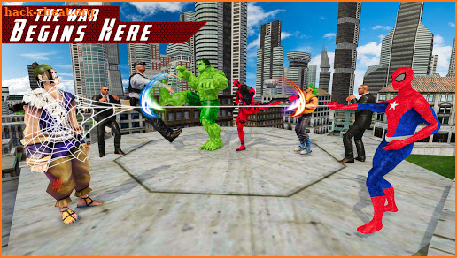 Superhero Avenger Infinity War VS Supervillain screenshot