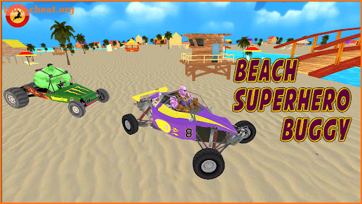 Superhero Beach Buggy screenshot