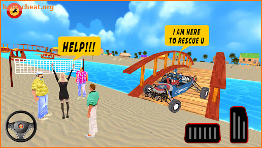 Superhero Beach Buggy screenshot