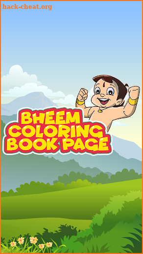 Superhero Bheem Coloring Book screenshot