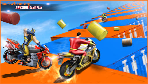 Superhero Bike Games Stunts screenshot